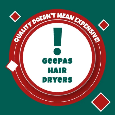 Geepas Hair Dryers: The Secret Weapon for Effortless and Frizz-Free Hair