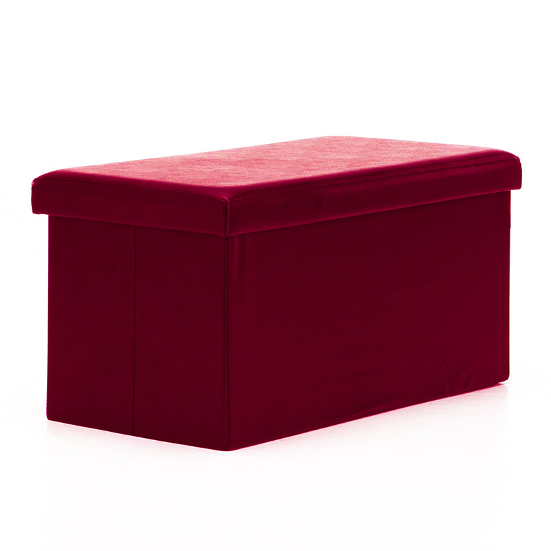 NSN6025-1 RED OTTOMAN BOX