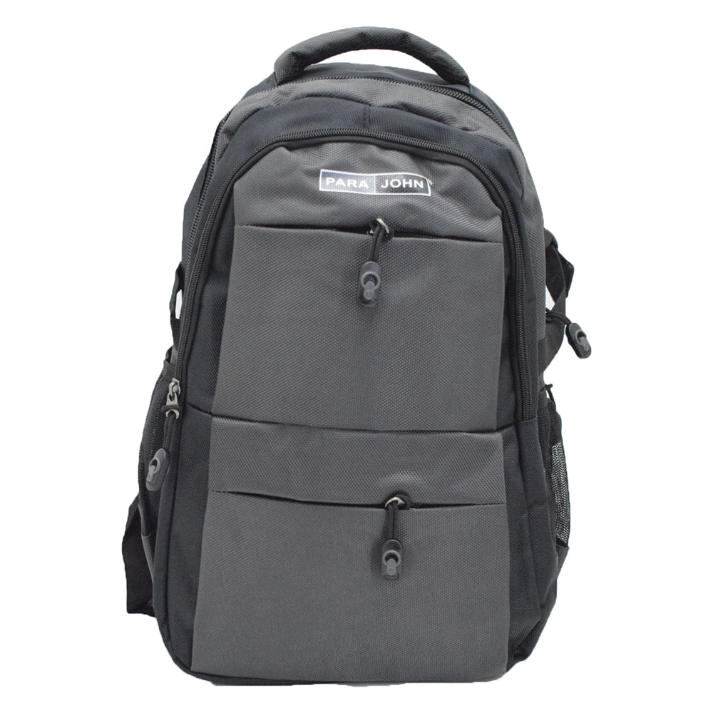 PJSB6014 BLACK/GRAY PJ SCHOOL BAG 18"