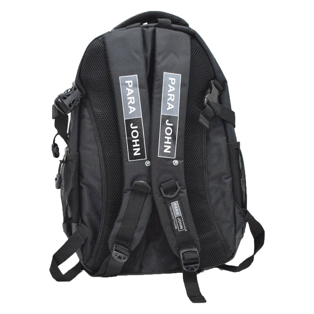 PJSB6014 BLACK/GRAY PJ SCHOOL BAG 18"