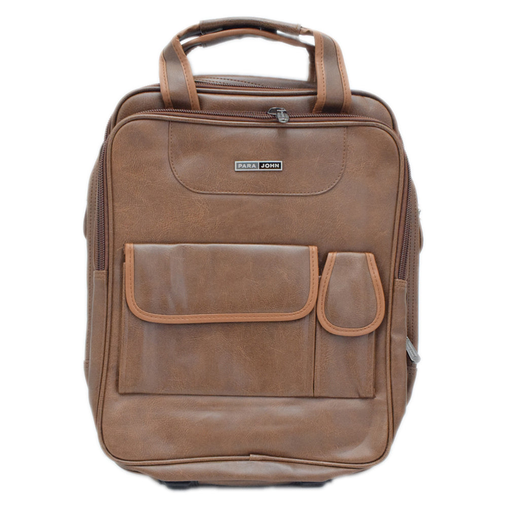 PJLB8003 BROWN PJ LAPTOP BAG