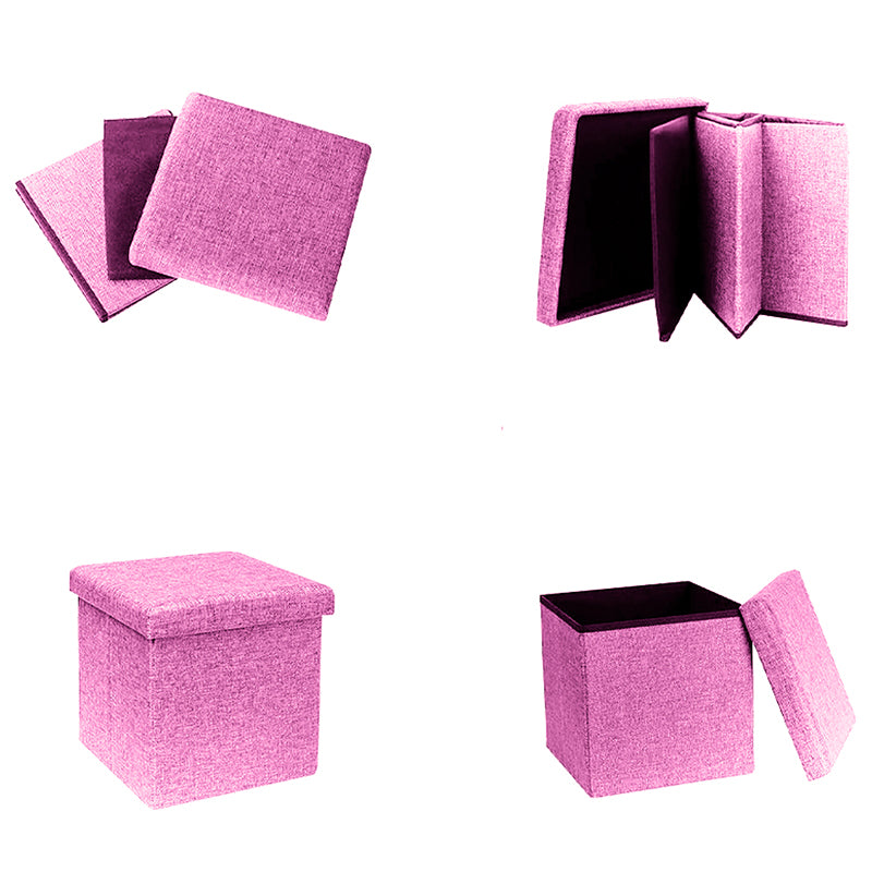 NSN3008 PINK OTTOMAN BOX