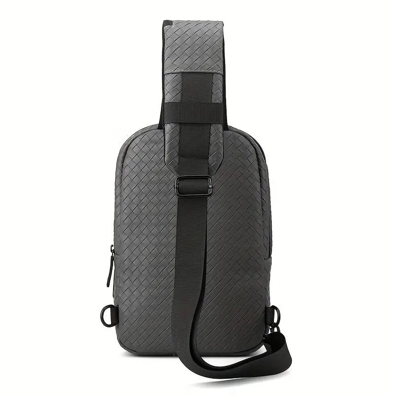 Fashion Casual Lightweight Men's Chest Bag, Outdoor Travel Waterproof Shoulder Bag