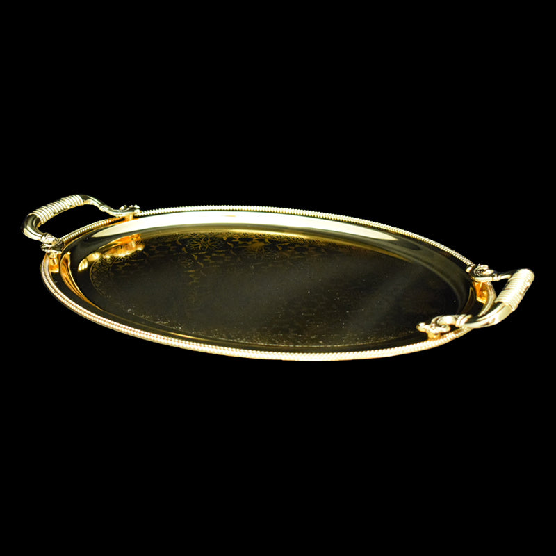 GOLDEN OVAL TRAY MEDIUM/3026