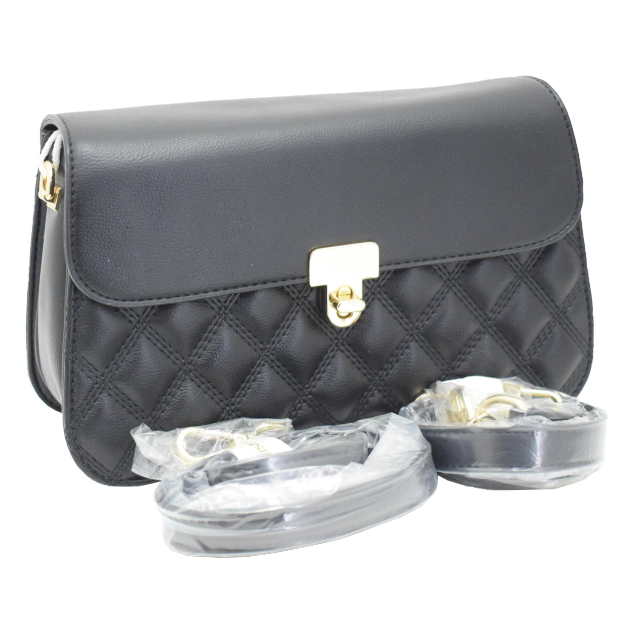 H.CRG-ZH-6662 BLACK LADIES BAG