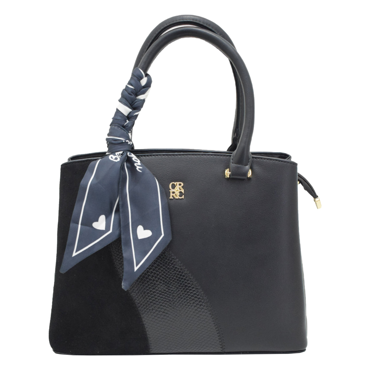 A.CRG-KP-8755-1 BLACK LADIES BAG