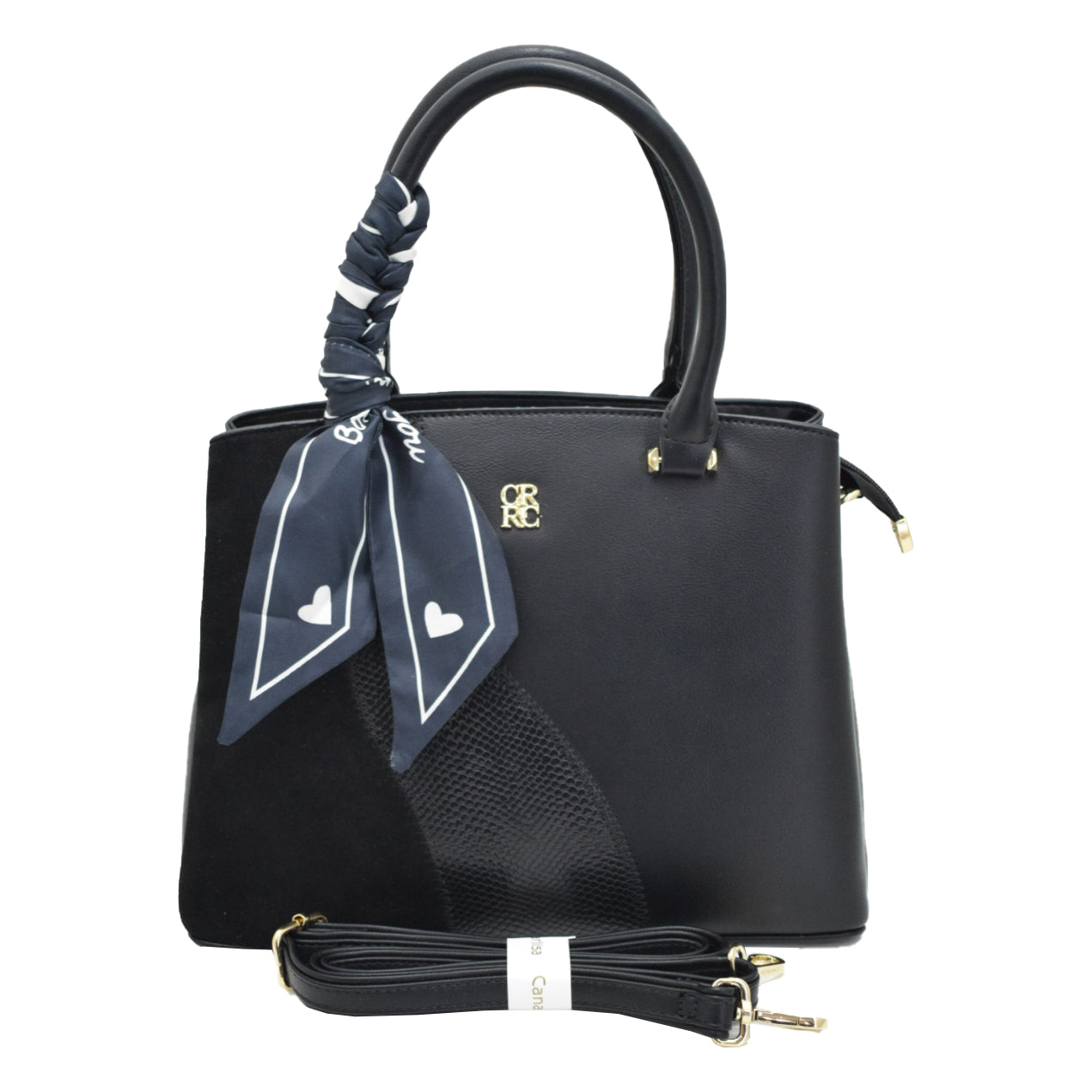 A.CRG-KP-8755-1 BLACK LADIES BAG
