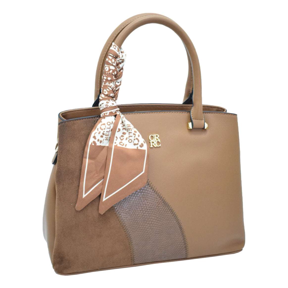 CANARLISA LADIES HANDBAG BROWN