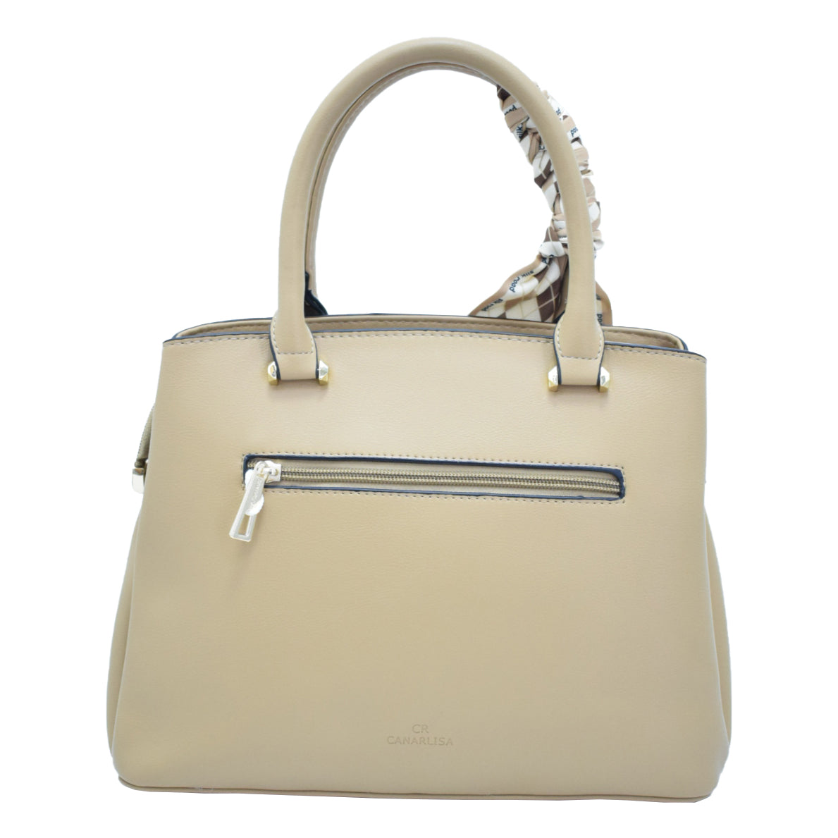 A.CRG-KP-8755-1 KHAKI LADIES BAG