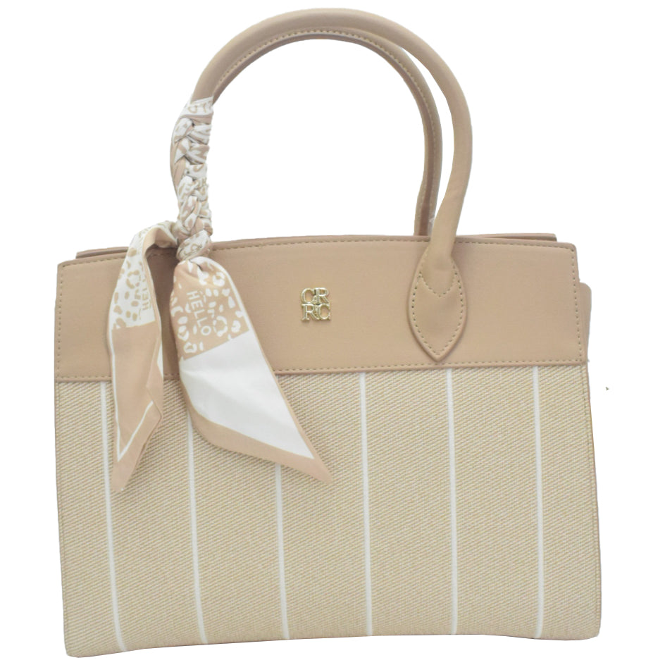 CANARLISA - LADIES HANDBAG - KHAKI ST0057