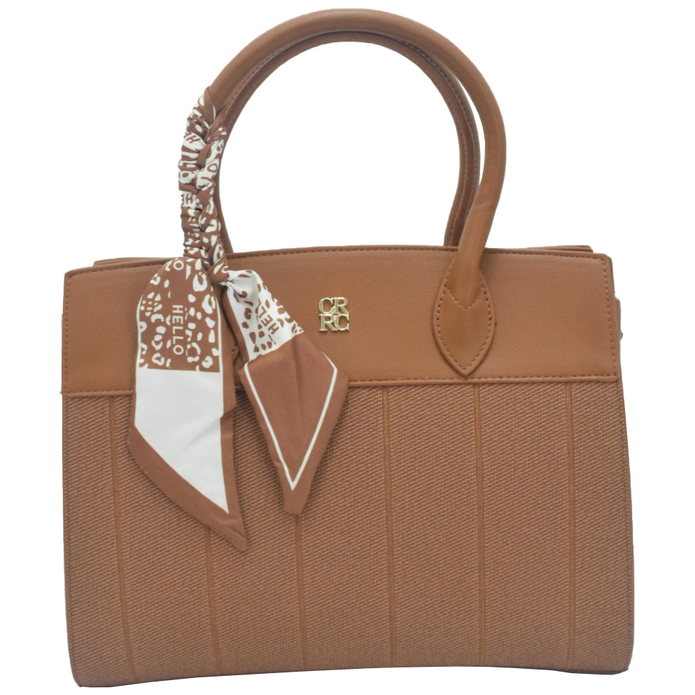 CANARLISA - LADIES HANDBAG - BROWN ST0057