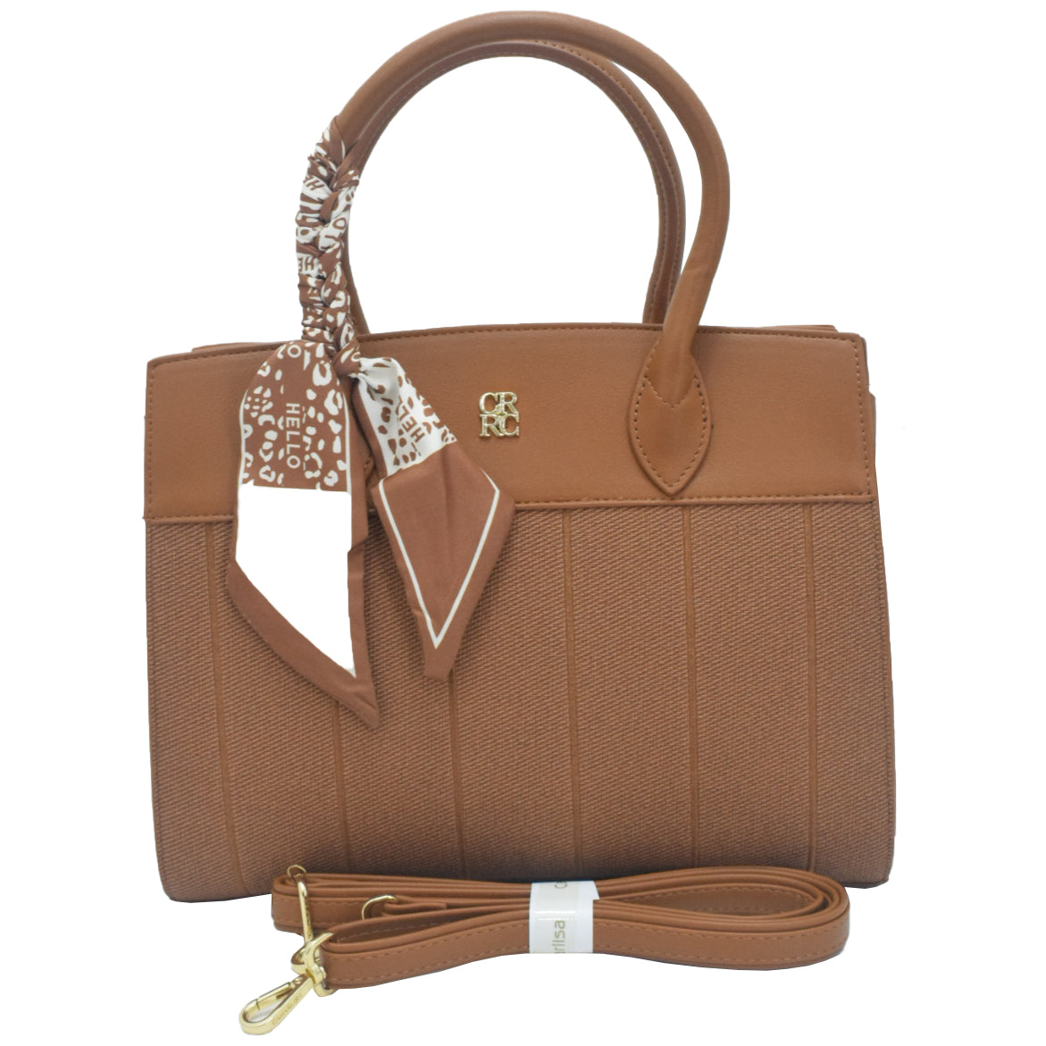 CANARLISA - LADIES HANDBAG - BROWN ST0057