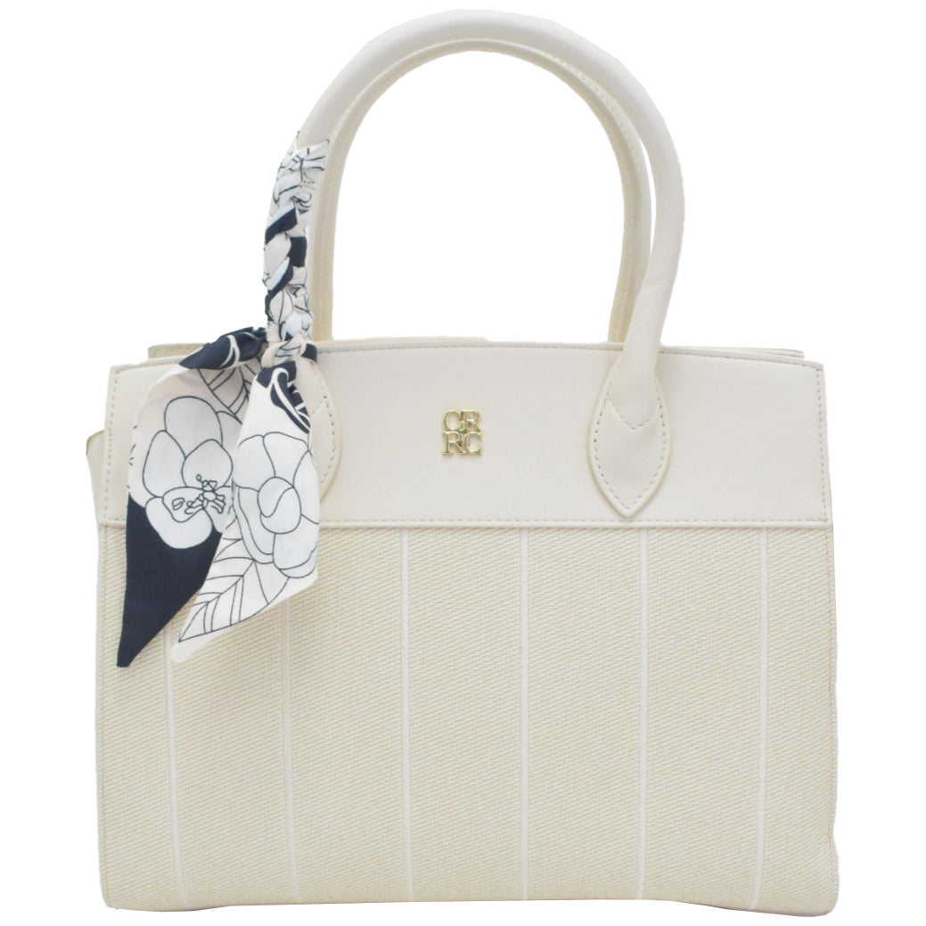 CANARLISA - LADIES HANDBAG - BEIGE ST0057