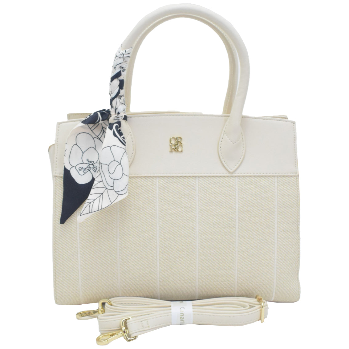 CANARLISA - LADIES HANDBAG - BEIGE ST0057