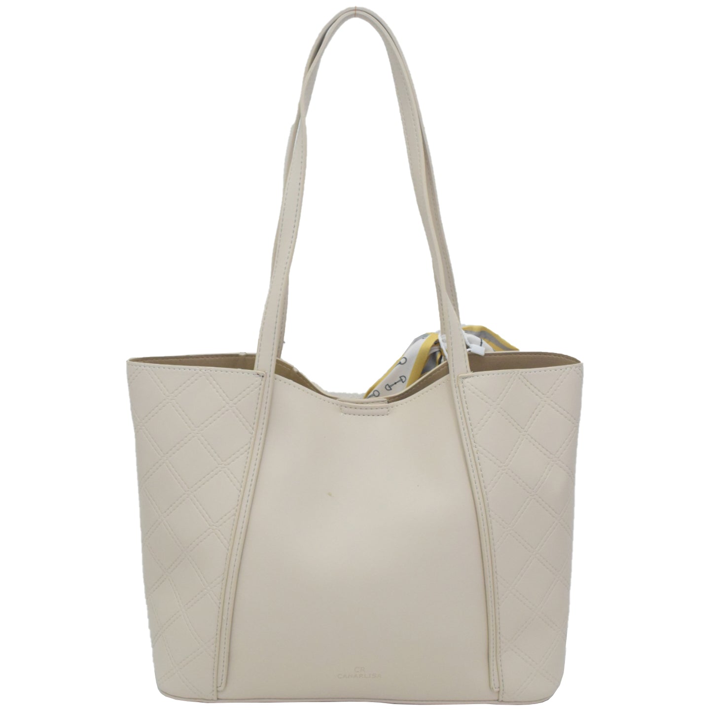 CANARLISA - LADIES HANDBAG - BEIGE I.CRG-HQ-2385
