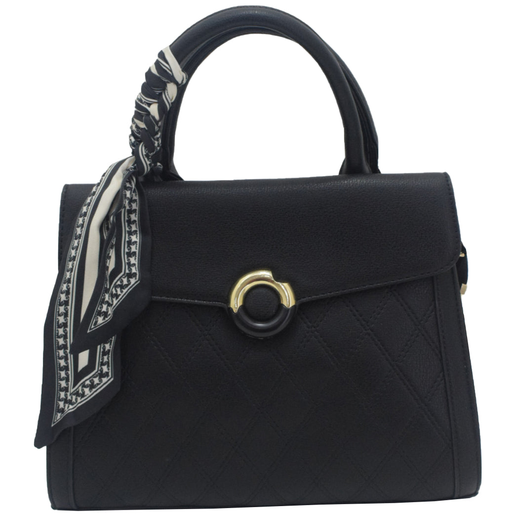 CANARLISA - LADIES HANDBAG - BLACK A.CRG-KP-8522