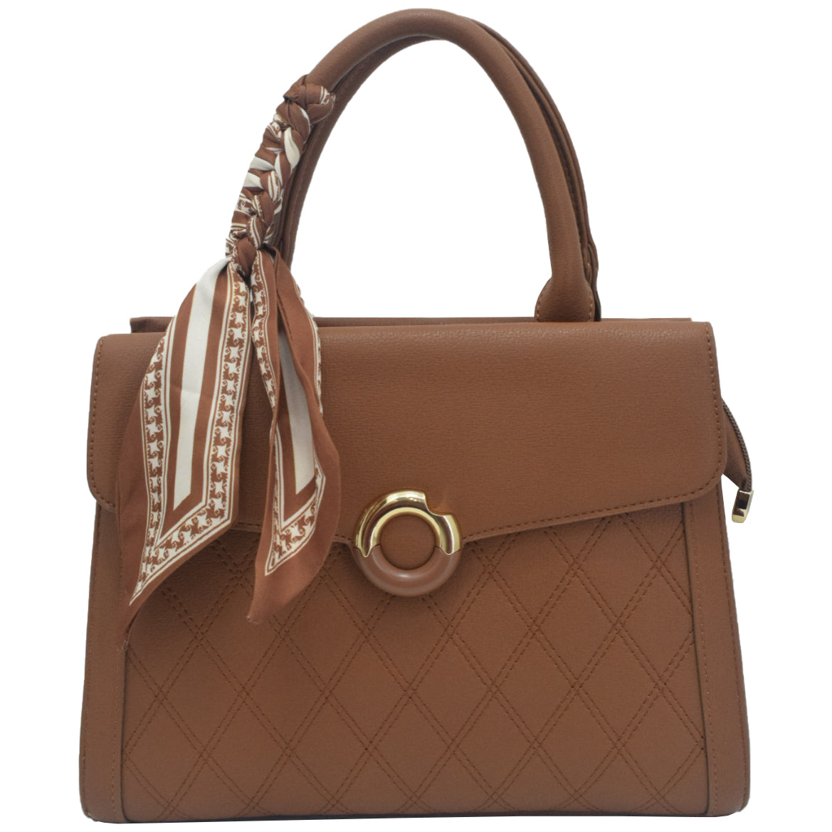 CANARLISA - LADIES HANDBAG - BROWN A.CRG-KP-8522