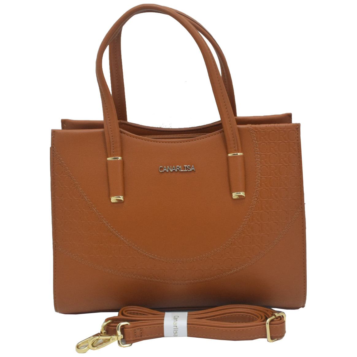 CANARLISA - LADIES HANDBAG - BROWN A.CRG-ST0050