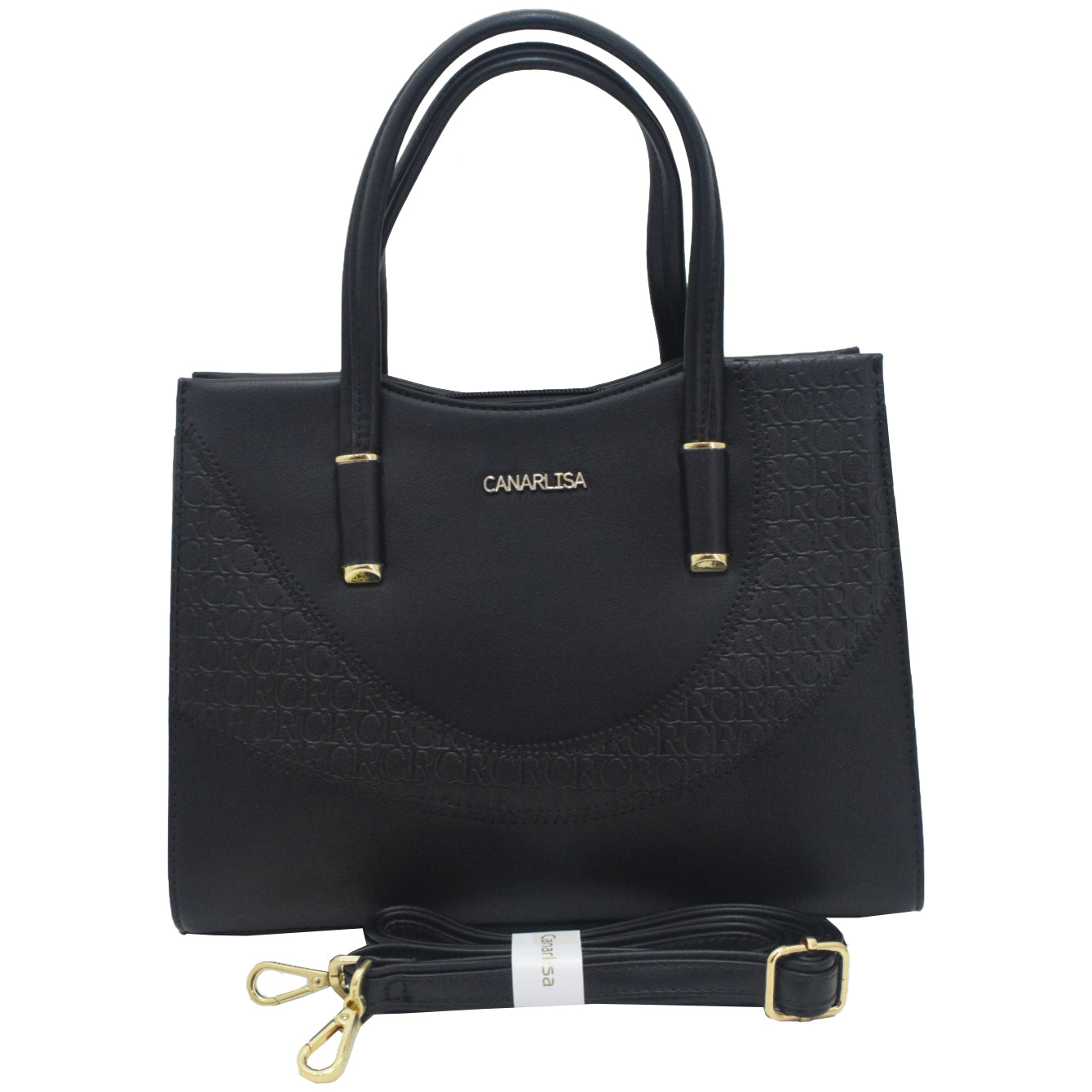 CANARLISA - LADIES HANDBAG - BLACK A.CRG-ST0050