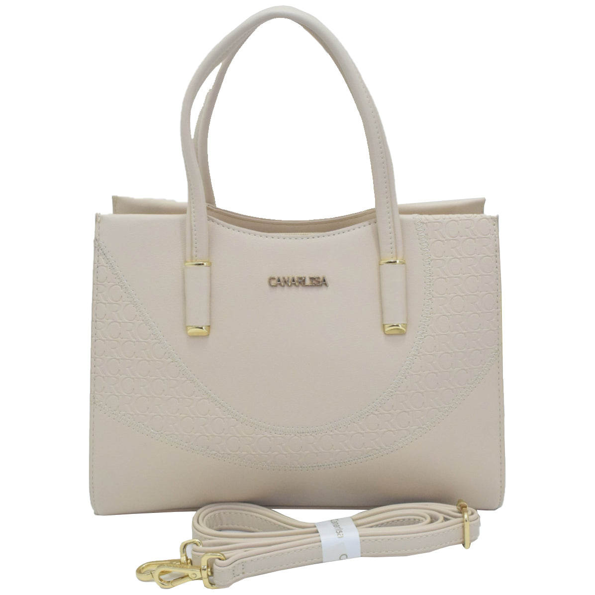 CANARLISA - LADIES HANDBAG - BEIGE A.CRG-ST0050