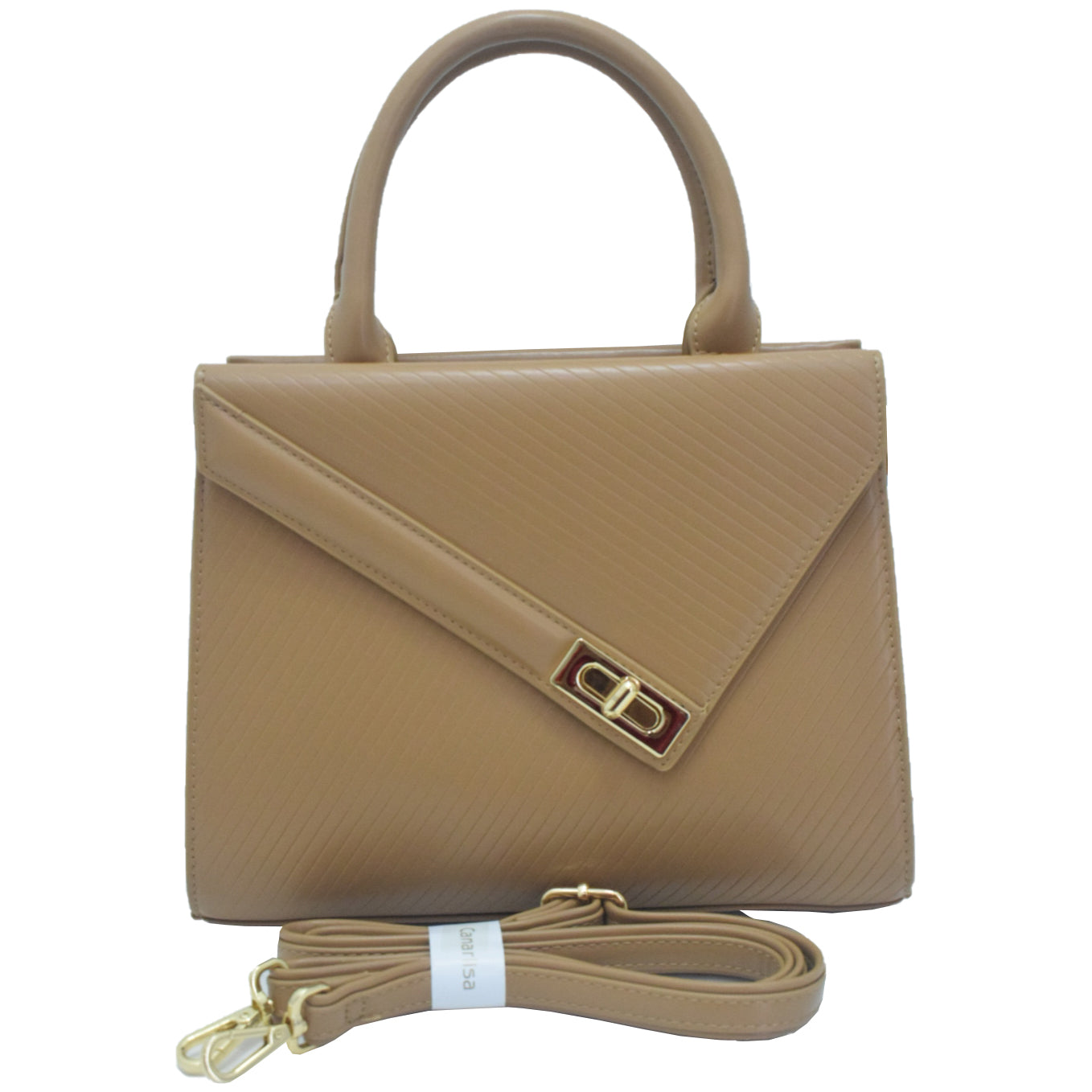 CANARLISA - LADIES HANDBAG - KHAKI A.CRG-KP-8505