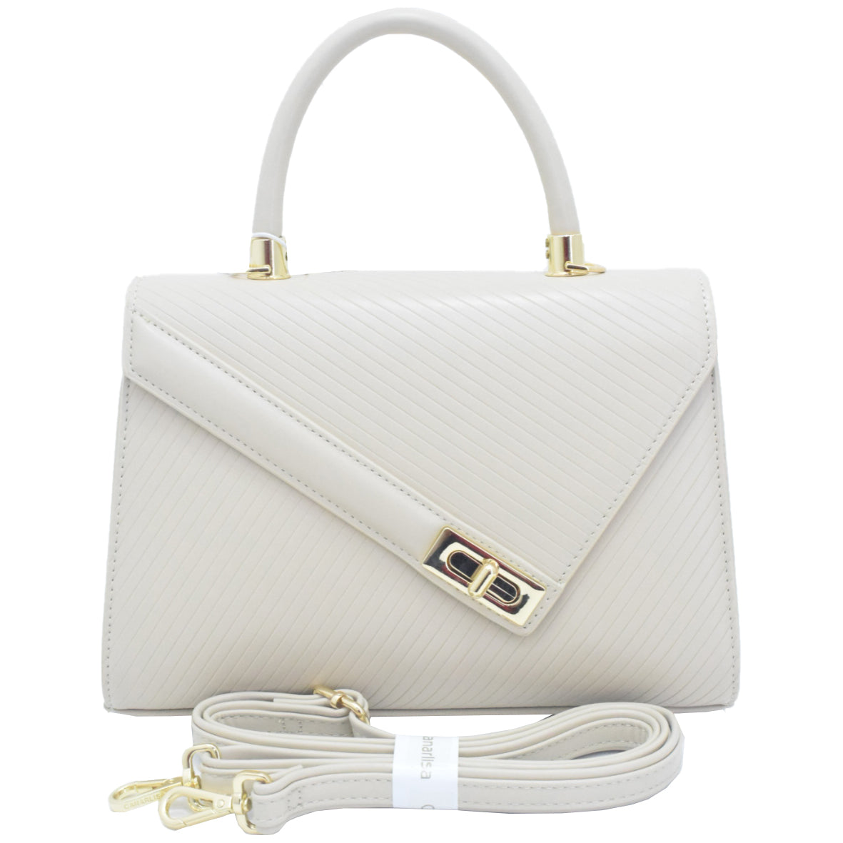 CANARLISA - LADIES HANDBAG - BEIGE A.CRG-ST0048