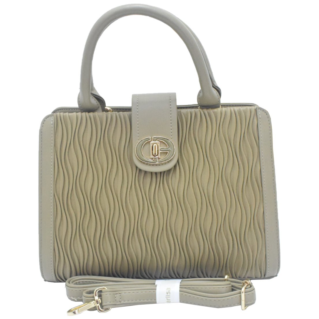 CANARLISA - LADIES HANDBAG - GREEN A.CRG-ST0065