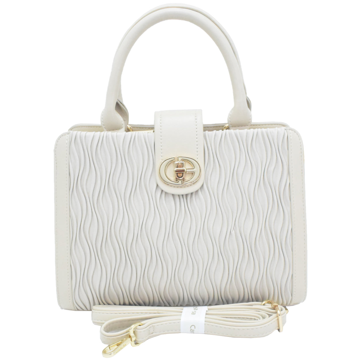 CANARLISA - LADIES HANDBAG - BEIGE A.CRG-ST0065