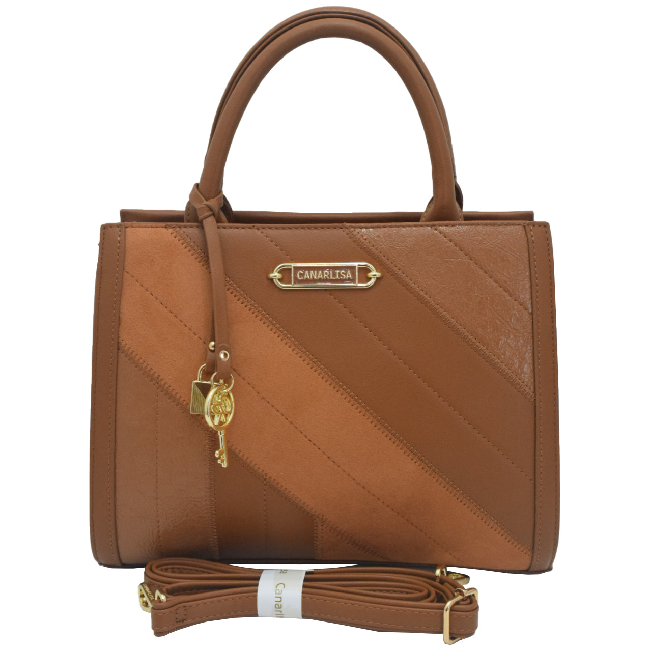 CANARLISA - LADIES HANDBAG - BROWN A.CRG-KP-8658