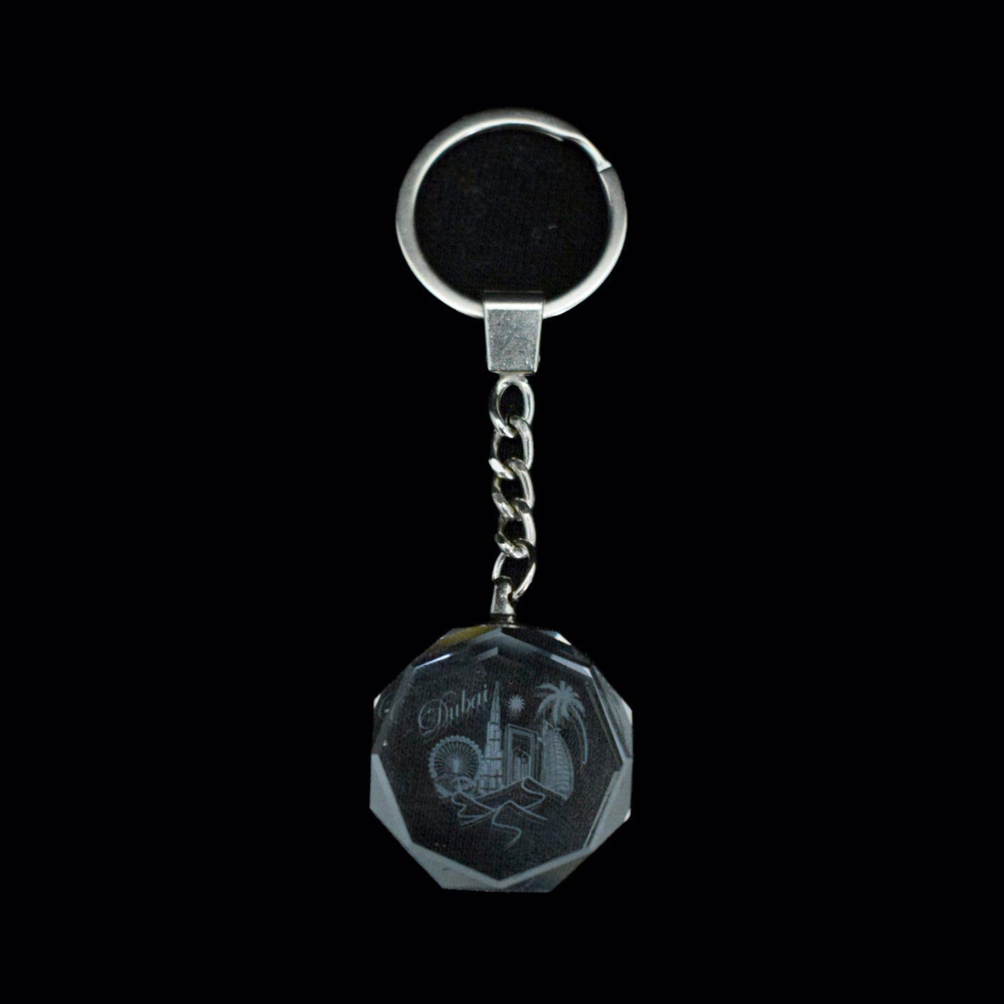 EURO SCENERY KEYCHAIN GLASS 3PCS
