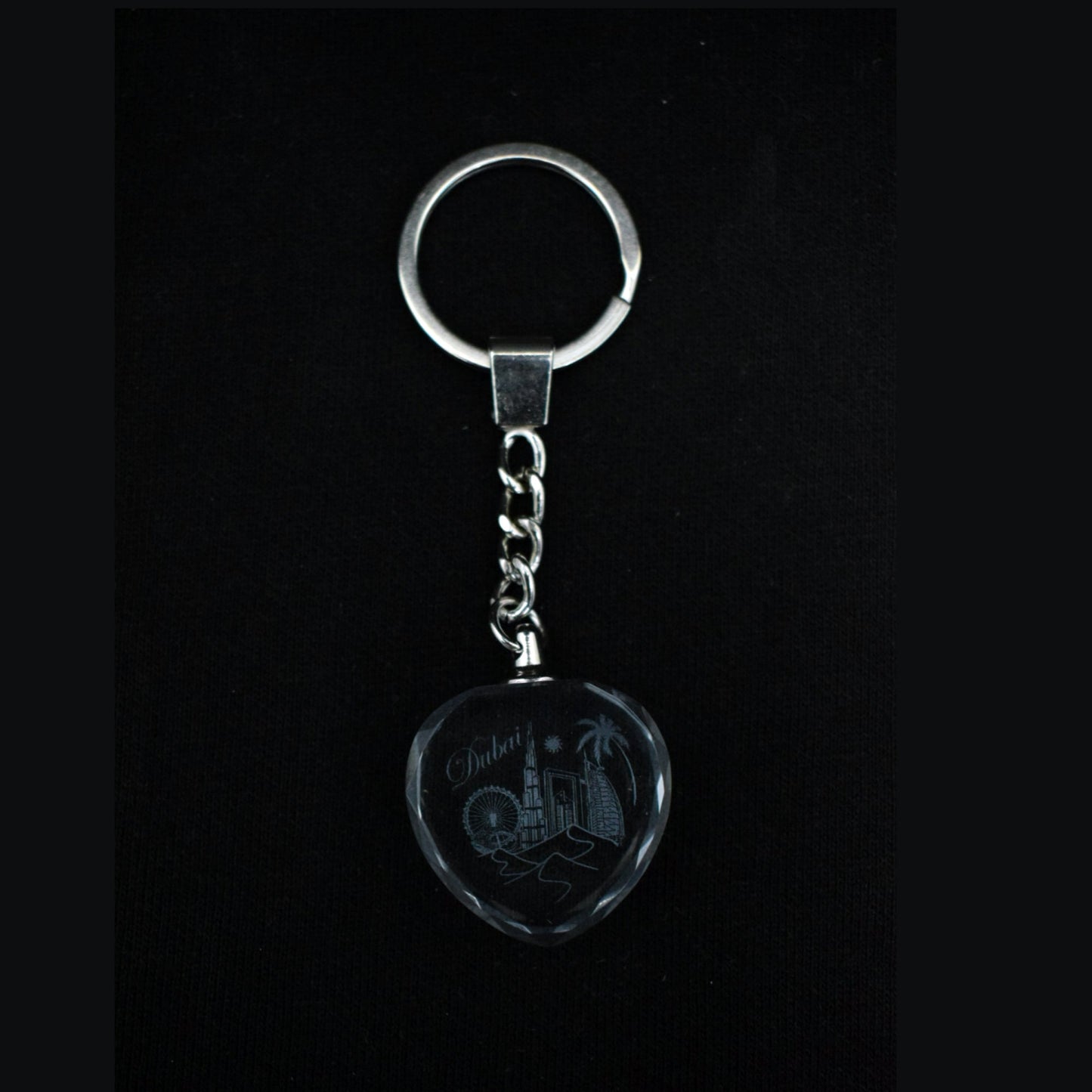 EURO SCENERY KEYCHAIN GLASS 3PCS