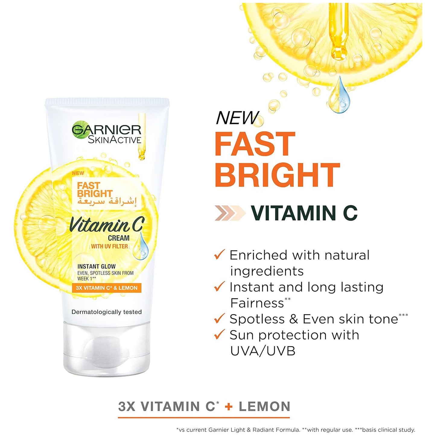 GARNIER FAIRNESS CREAM 50ML