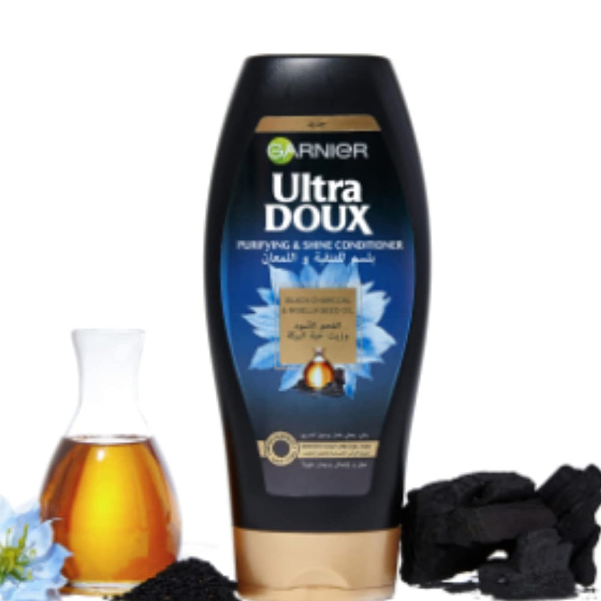 GARNIER ULTRADOUX COND CHARCOAL 400ML