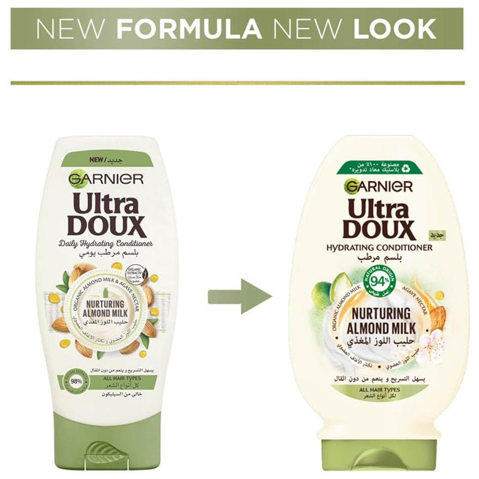 GARNIER ULTRA DOUX NURTURING ALMOND MILK 360ML