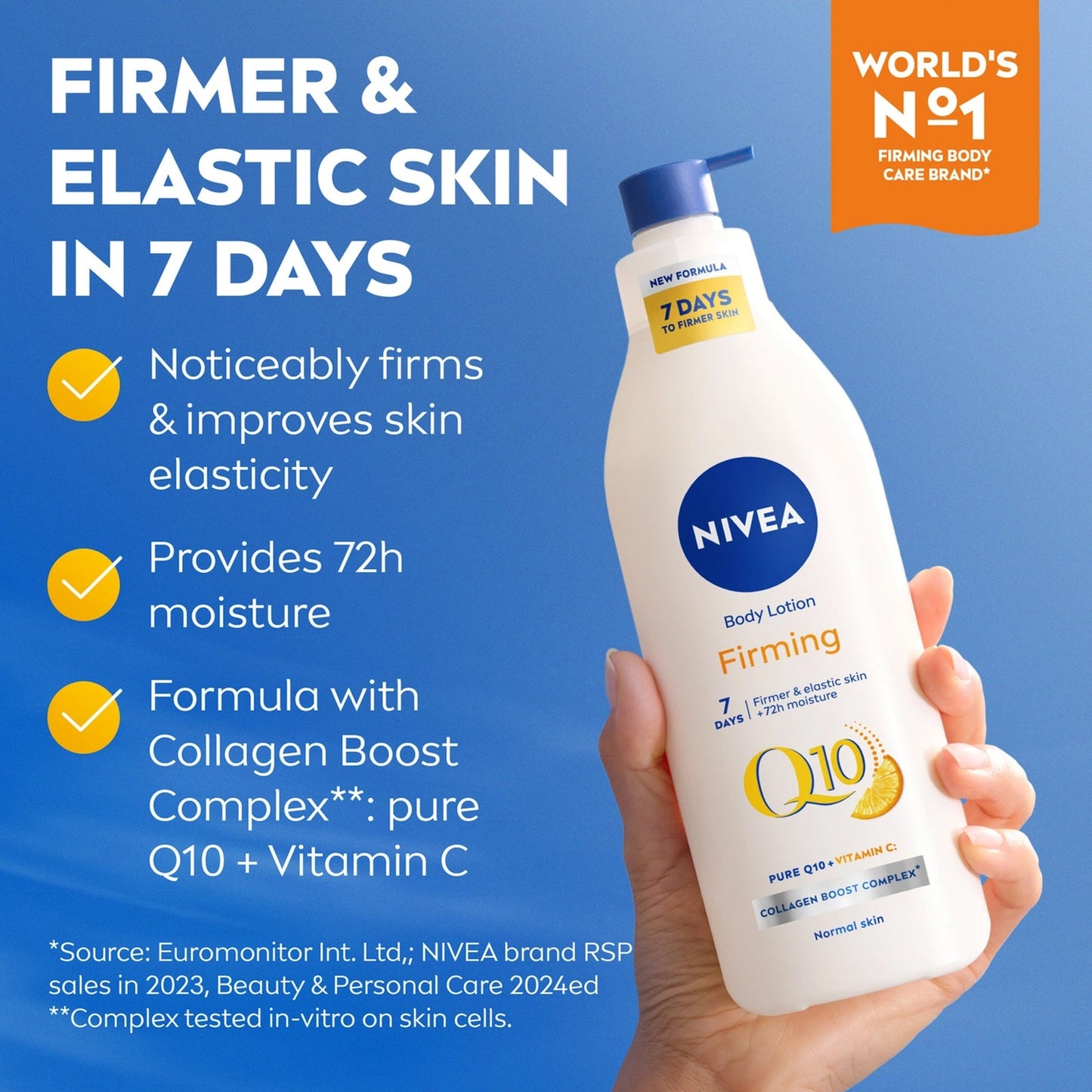 NIVEA B/L FIRMING +VIT.C 400ML