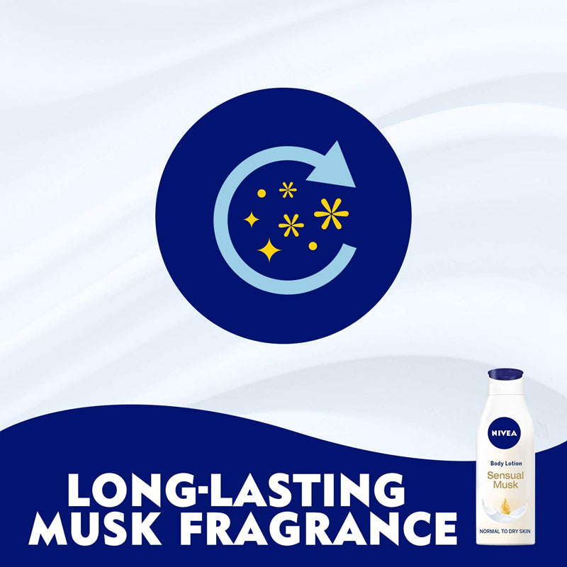 NIVEA B/L SENSUAL MUSK 250ML
