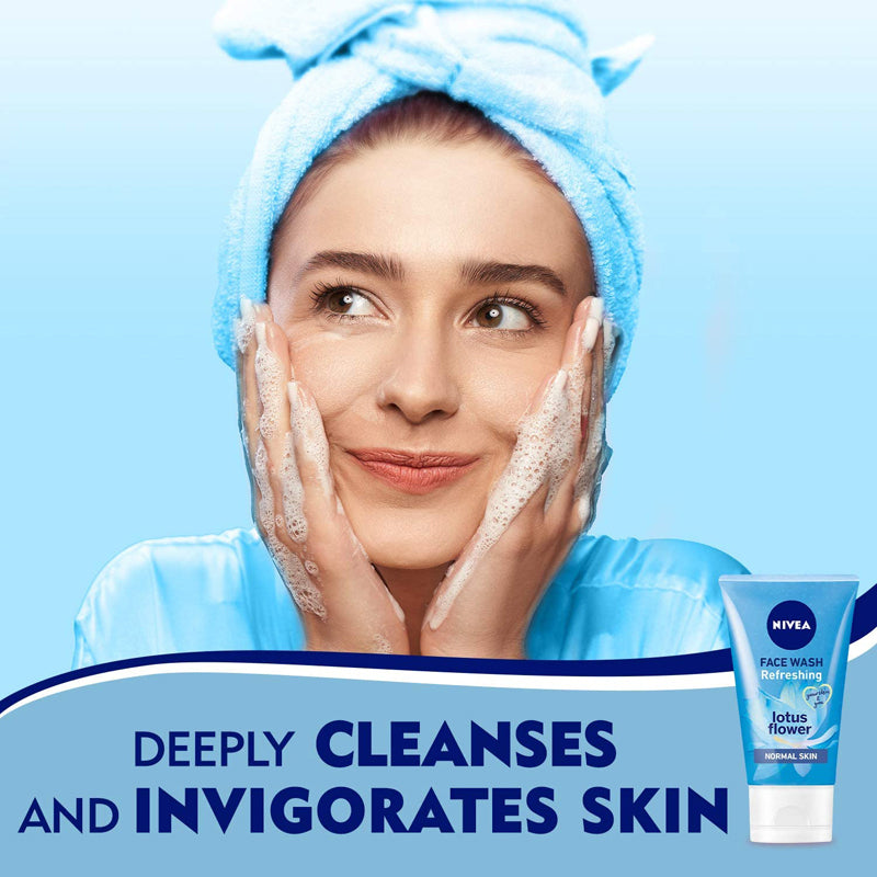 NIVEA FACEWASH REFRESHMENT 150ML