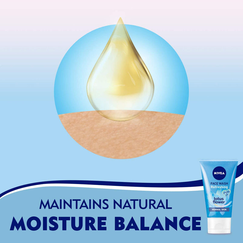 NIVEA FACEWASH REFRESHMENT 150ML