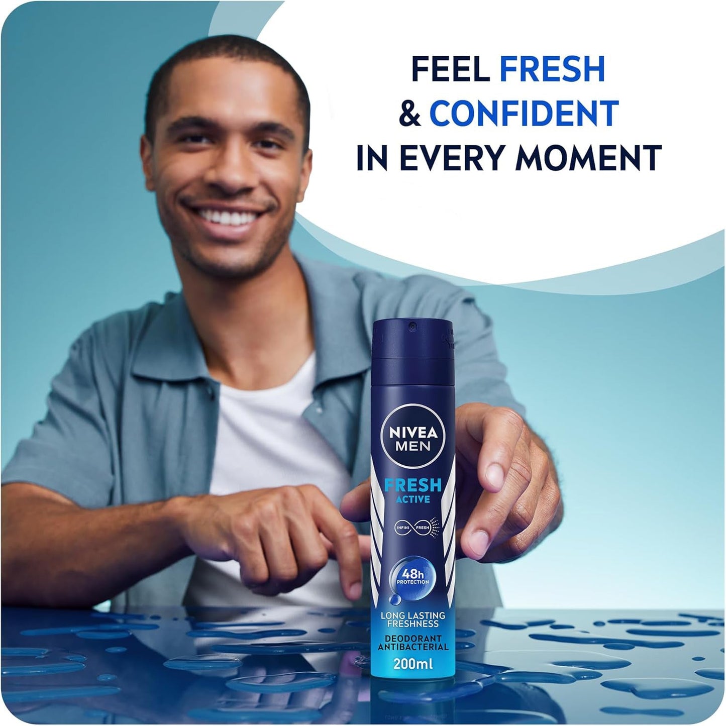 NIVEA D/SPRAY MEN FRESH ACTIVE 200ML