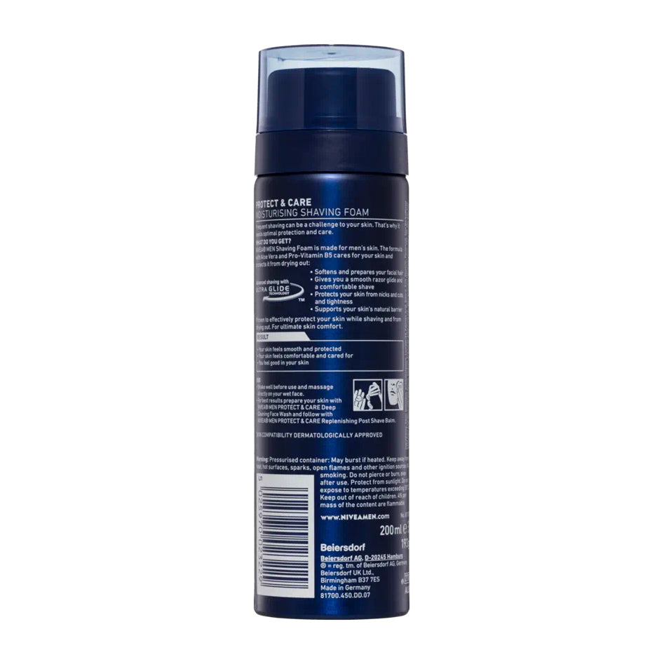 NIVEA SHAVING FOAM PROTECT 200ML