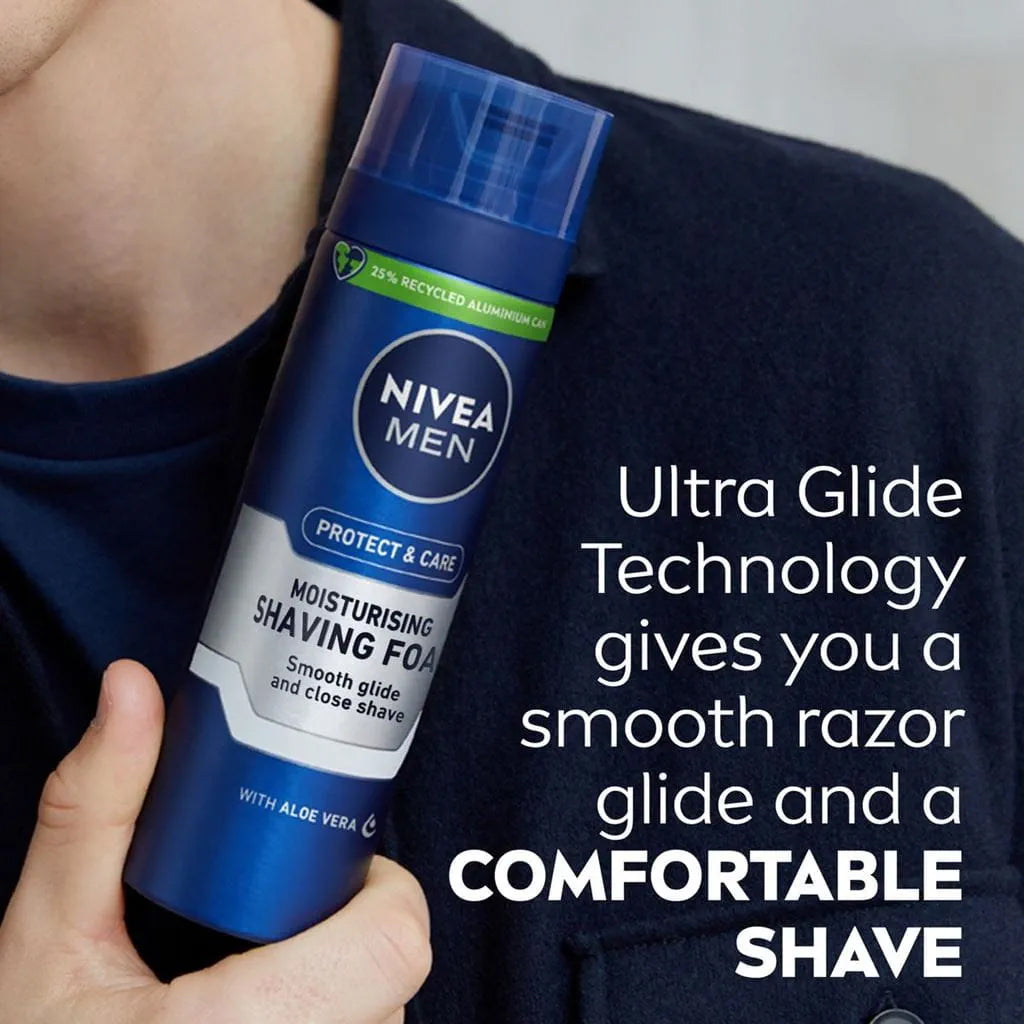 NIVEA SHAVING FOAM PROTECT 200ML