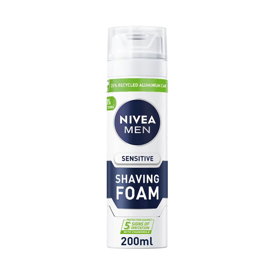 NIVEA MEN SHAVING FOAM SENSITIVE 200ML