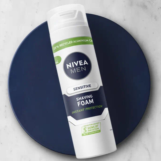 NIVEA MEN SHAVING FOAM SENSITIVE 200ML
