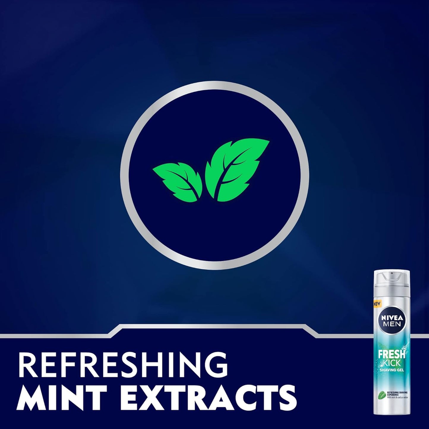 NIVEA SHAVING GEL FRESH&COOL 200ML