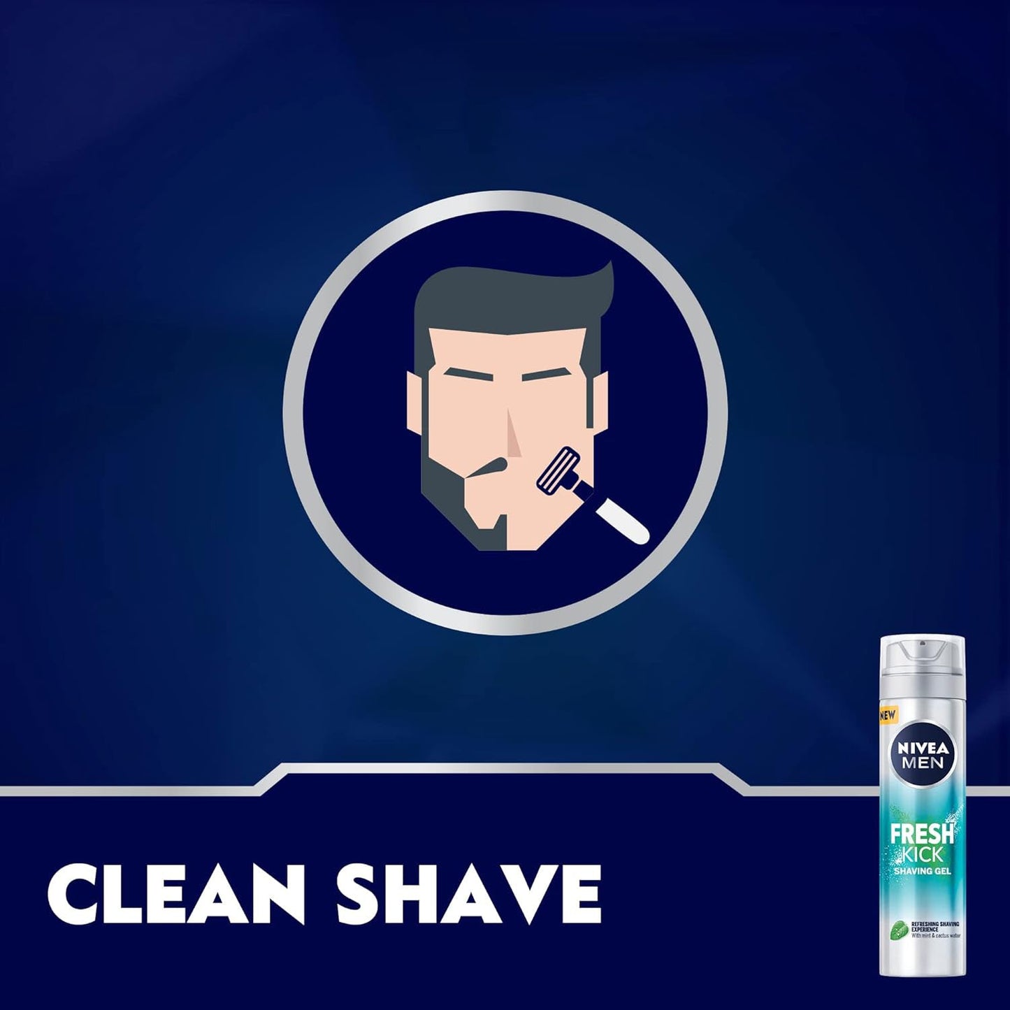 NIVEA SHAVING GEL FRESH&COOL 200ML