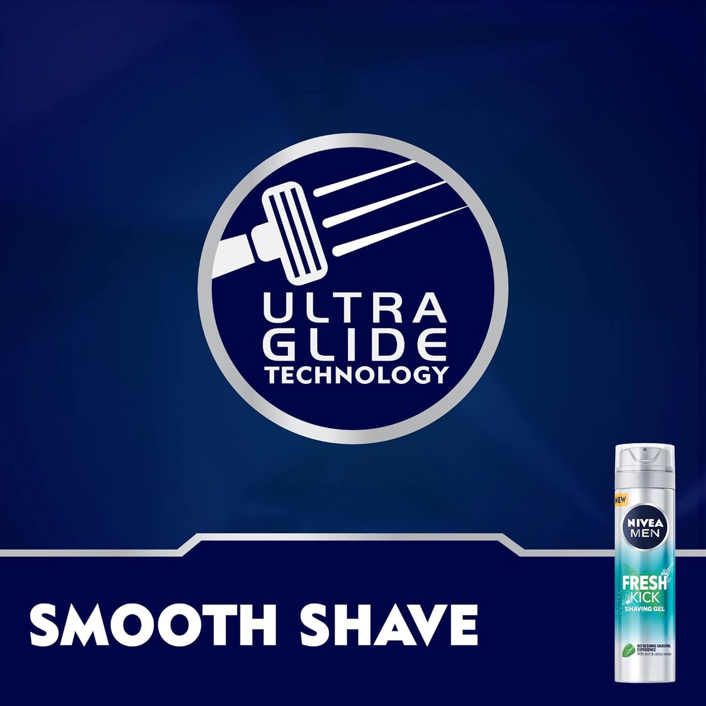 NIVEA SHAVING GEL FRESH&COOL 200ML