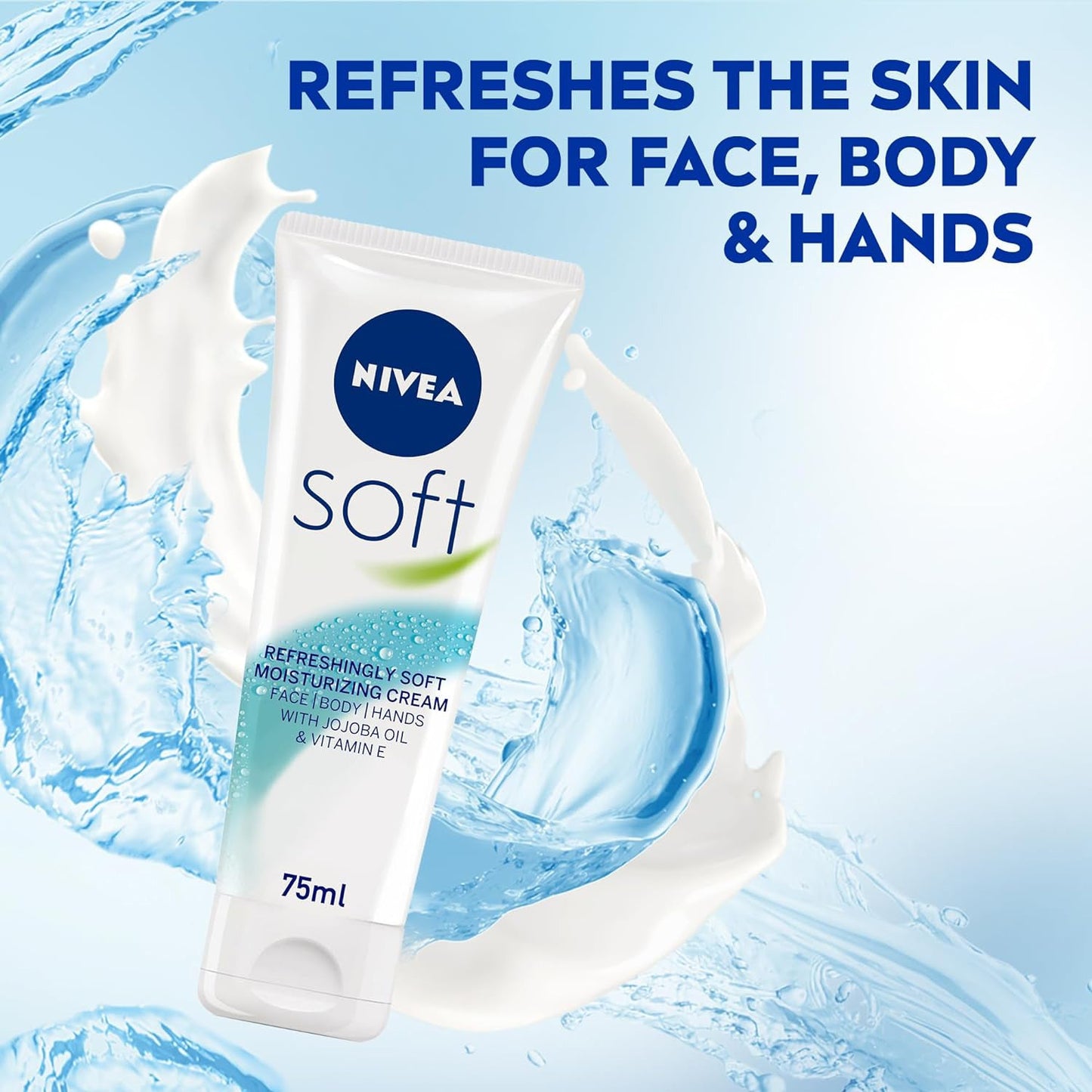 NIVEA SOFT MOISTURISER CREAM 75ML