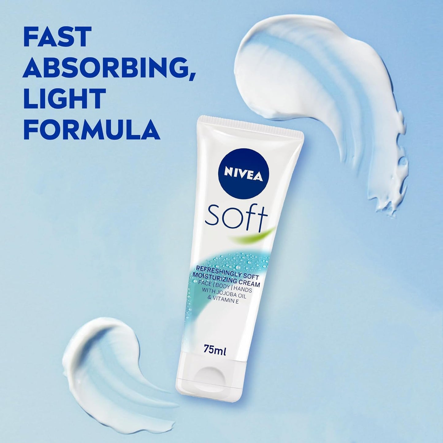 NIVEA SOFT MOISTURISER CREAM 75ML