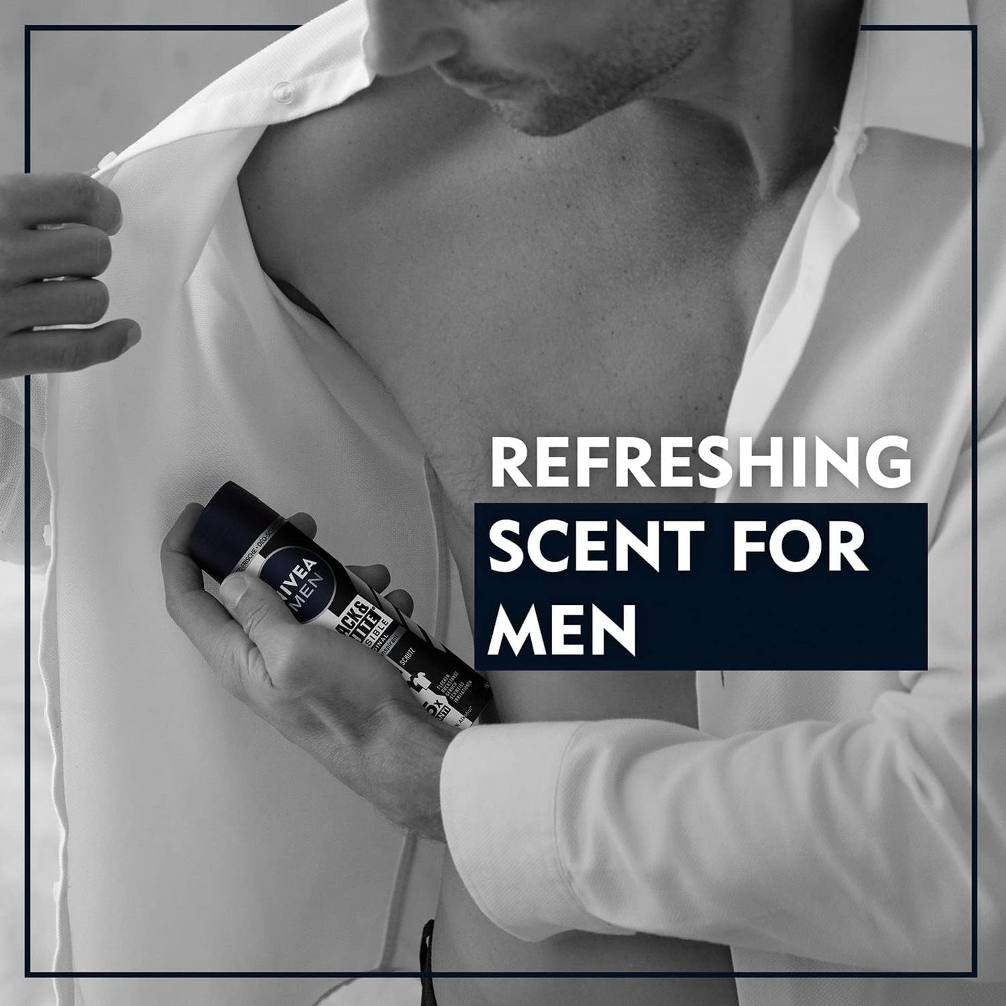 NIVEA D/SPRAY BLACK&WHITE 150ML
