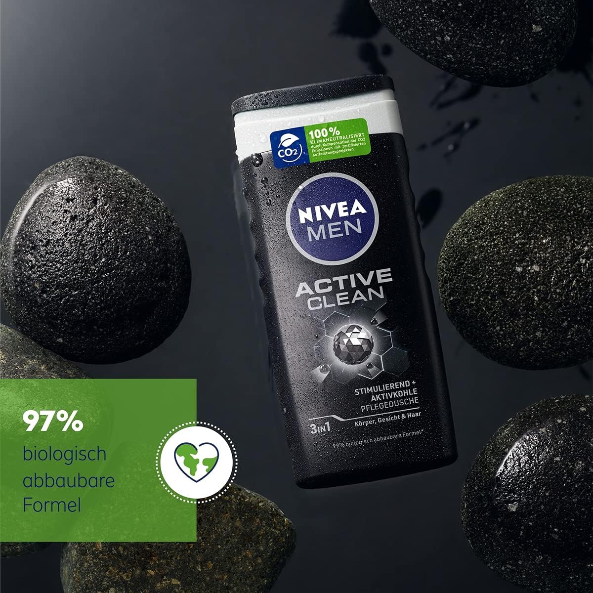 NIVEA S/GEL ACTIVE CLEAN 250ML